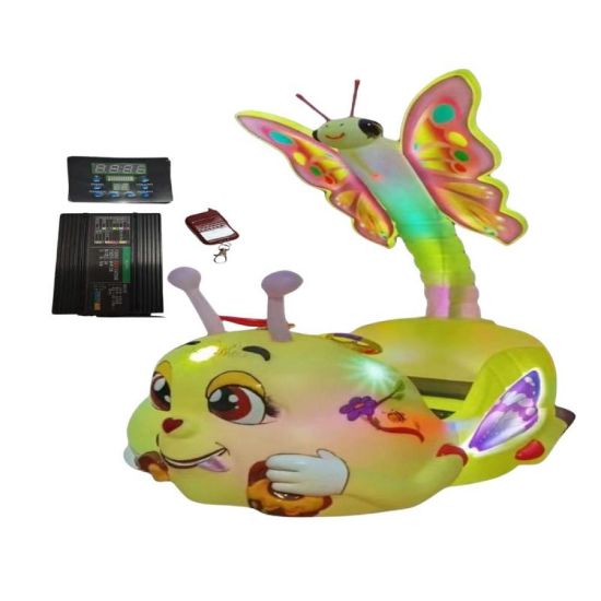 صورة عربة أطفال كهربائية فراشة مضيئة